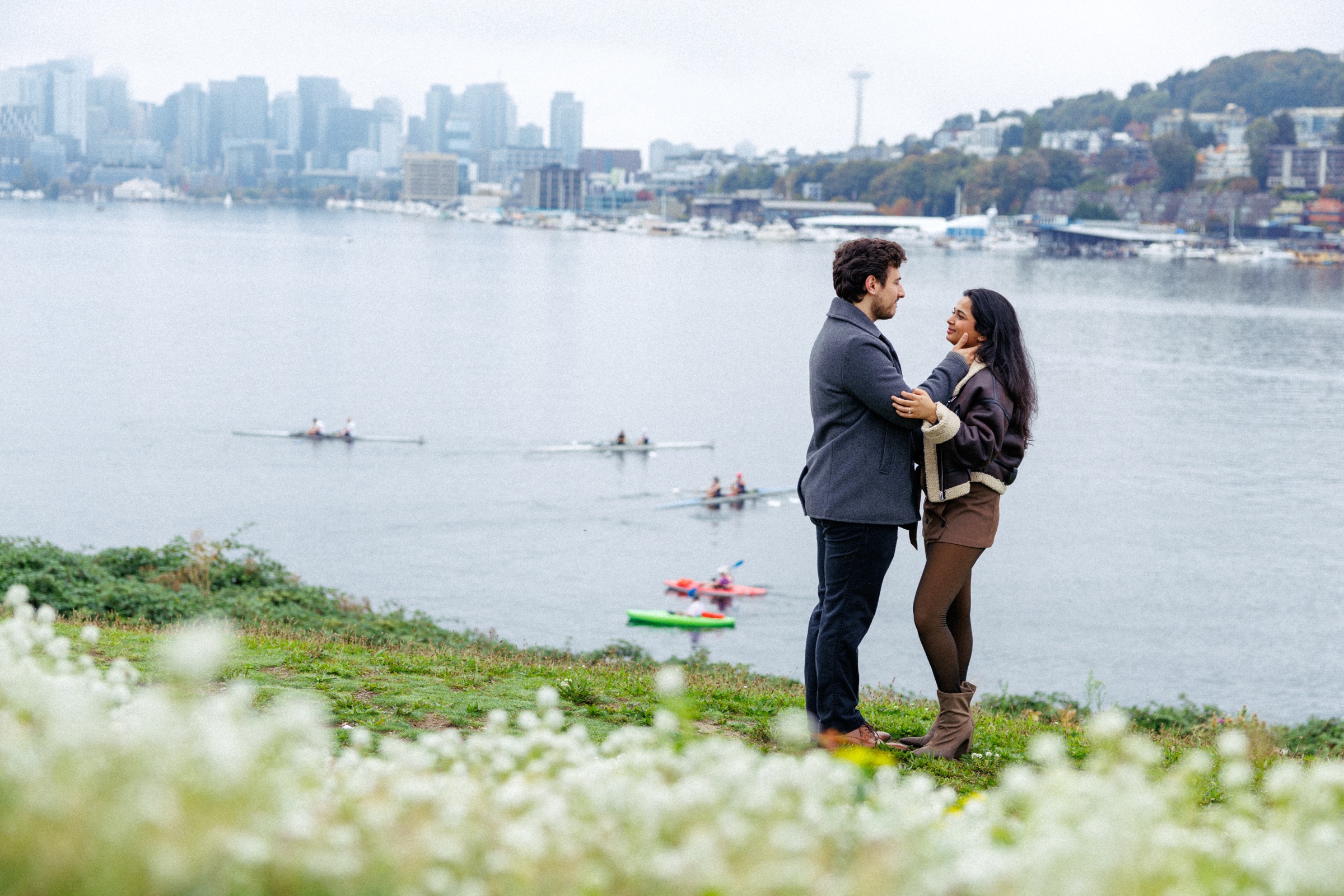 Gary & Meena — couple portrait 1 by Aakaara Studios.