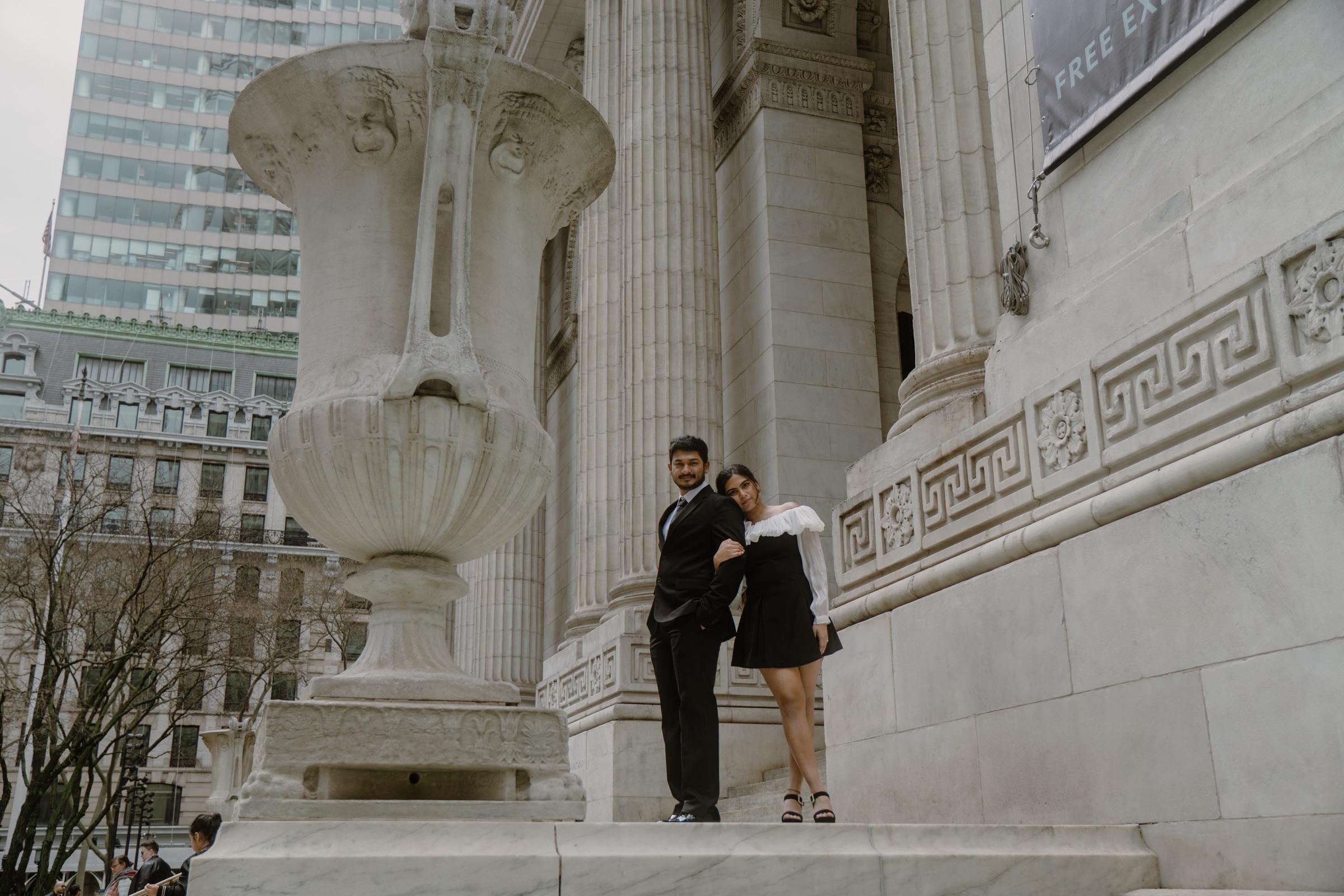 Pragna & Suprith — couple portrait 2 by Aakaara Studios.